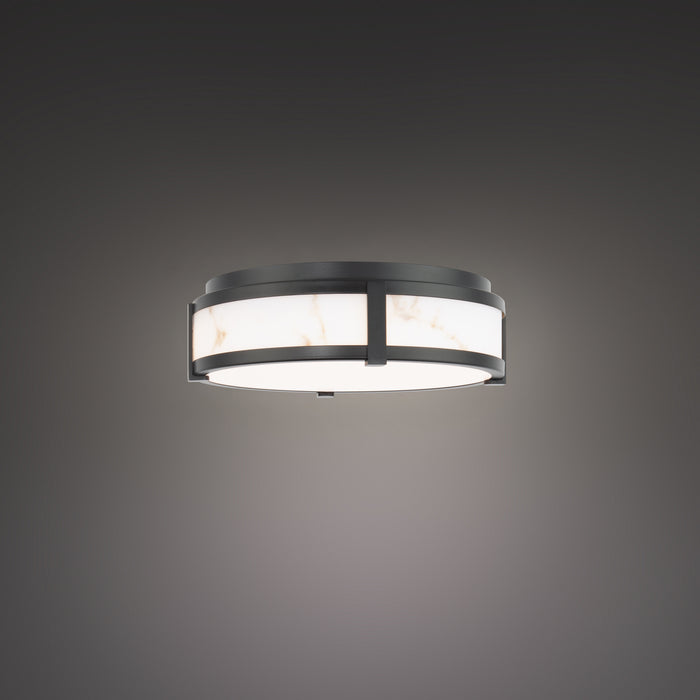 W.A.C. Lighting FM-27218-BK LED Flush Mount, Black