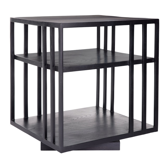 Arteriors 2093 Side Table, Ebony