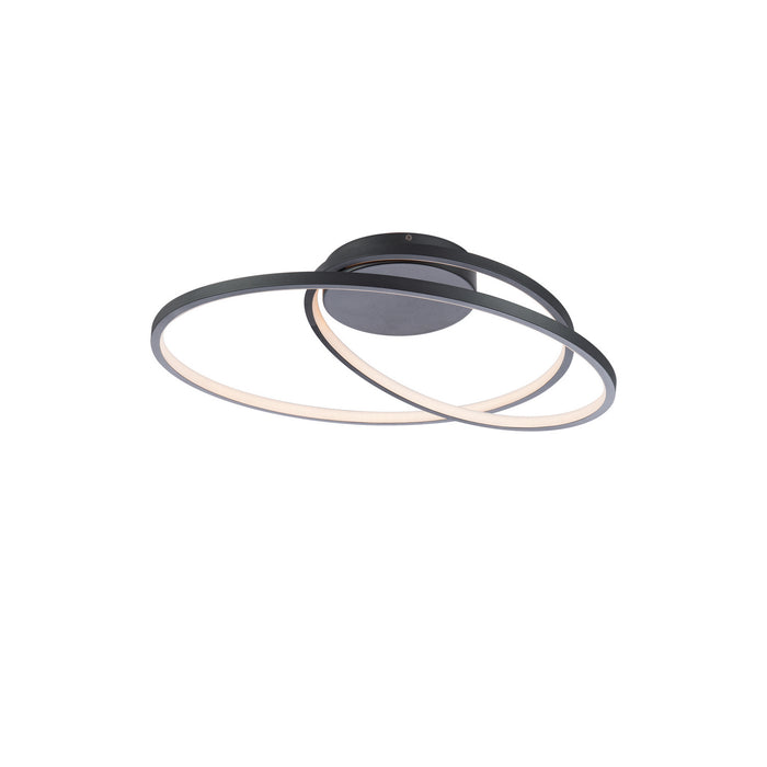 W.A.C. Lighting FM-43222-BK LED Flush Mount, Black