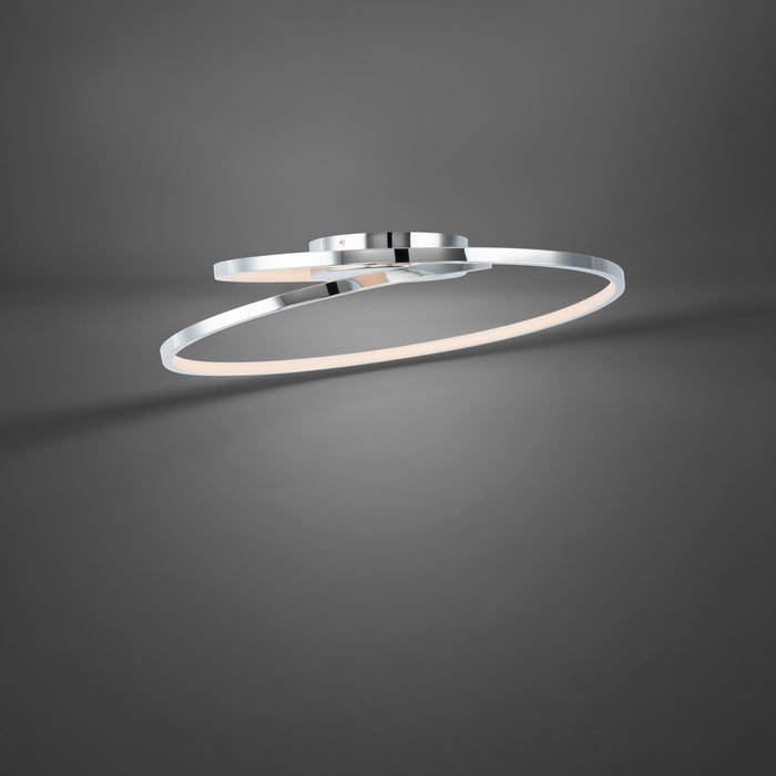 W.A.C. Lighting FM-43222-CH LED Flush Mount, Chrome