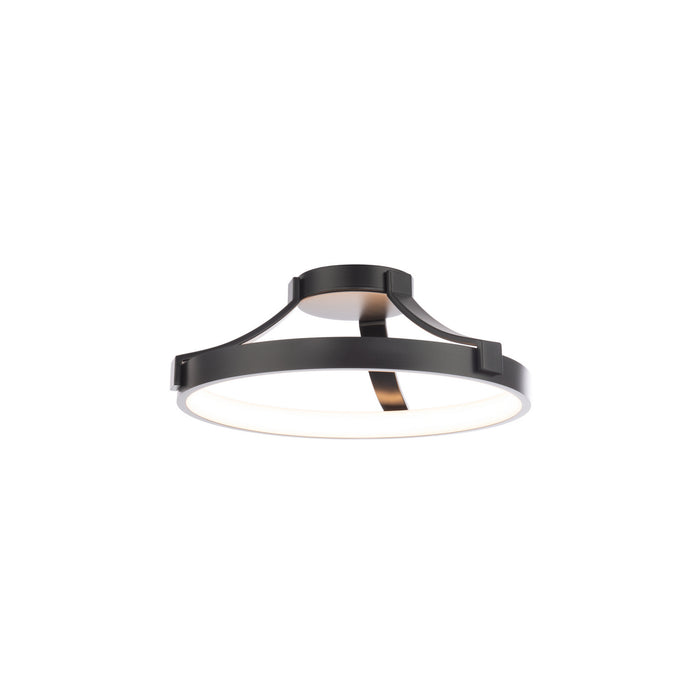 W.A.C. Lighting FM-63216-BK LED Flush Mount, Black