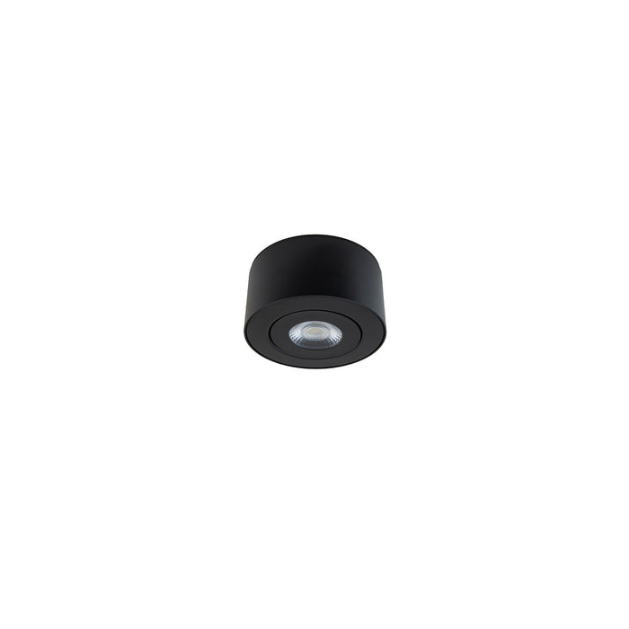 W.A.C. Lighting FM-W45205-35-BK LED Outdoor Flush Mount, Black