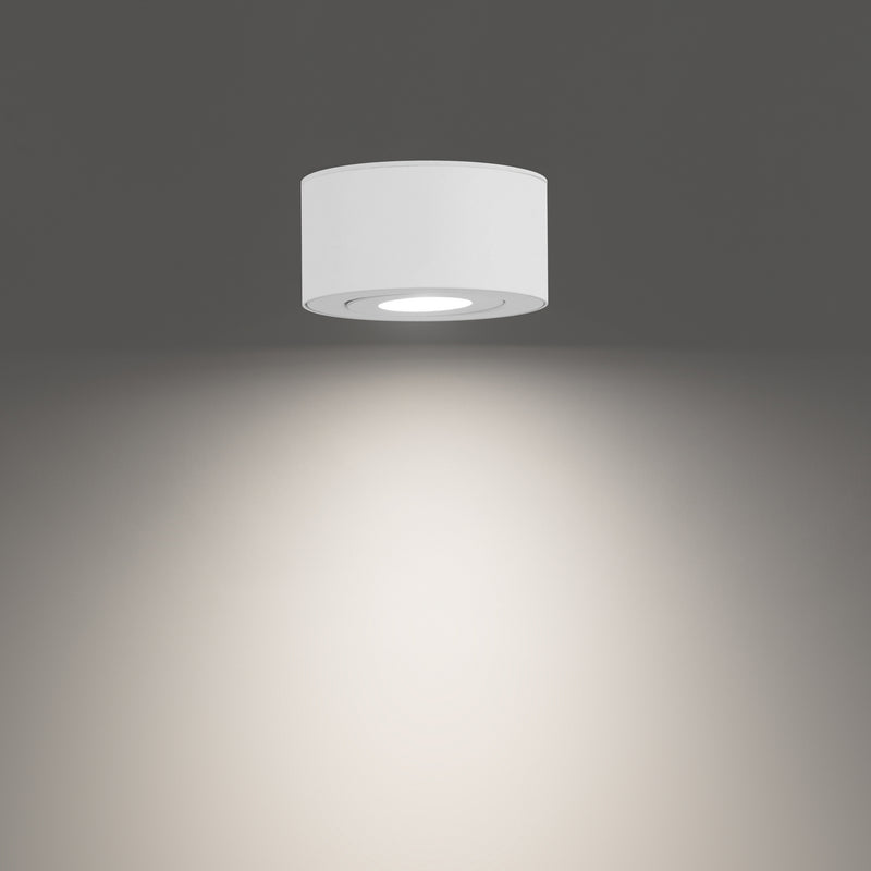 W.A.C. Lighting FM-W45205-40-WT LED Outdoor Flush Mount, White