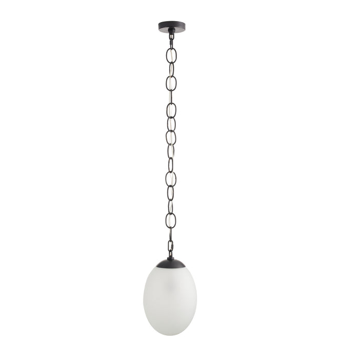 Arteriors 42049 One Light Pendant, Frosted