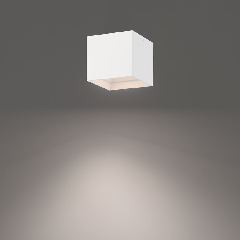 W.A.C. Lighting FM-W47206-35-WT LED Outdoor Flush Mount, White