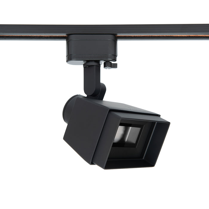 W.A.C. Lighting H-5028W-935-BK LED Wall Wash Track Head, Black
