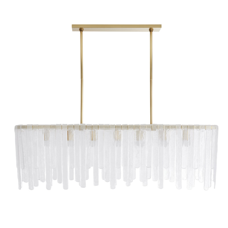 Arteriors 89065 Seven Light Chandelier, Clear