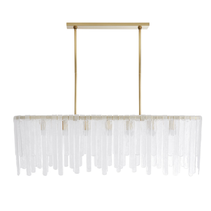 Arteriors 89065 Seven Light Chandelier, Clear