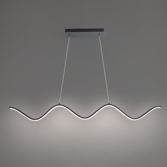 W.A.C. Lighting PD-33244-BK LED Pendant, Black