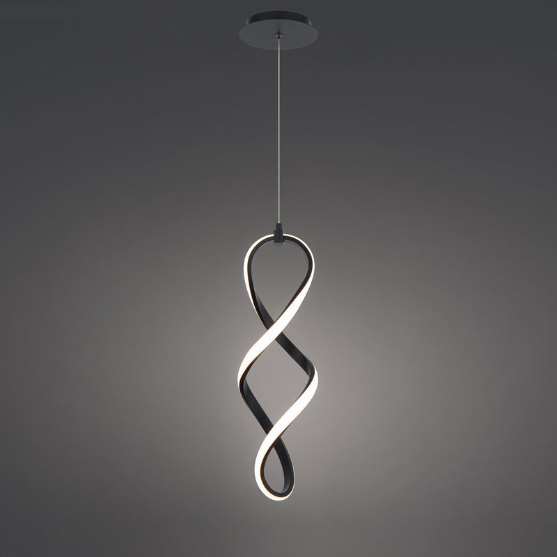 W.A.C. Lighting PD-47821-BK LED Mini Pendant, Black