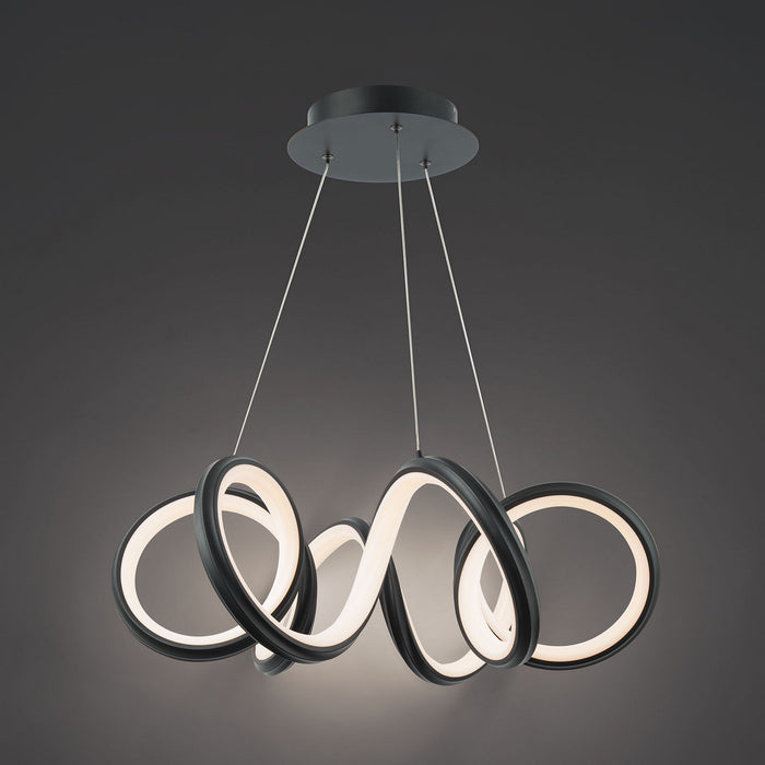 W.A.C. Lighting PD-71226-BK LED Pendant, Black