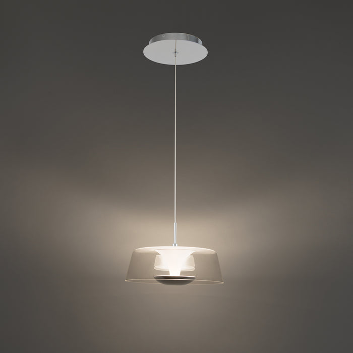 W.A.C. Lighting PD-75209-CH LED Mini Pendant, Chrome