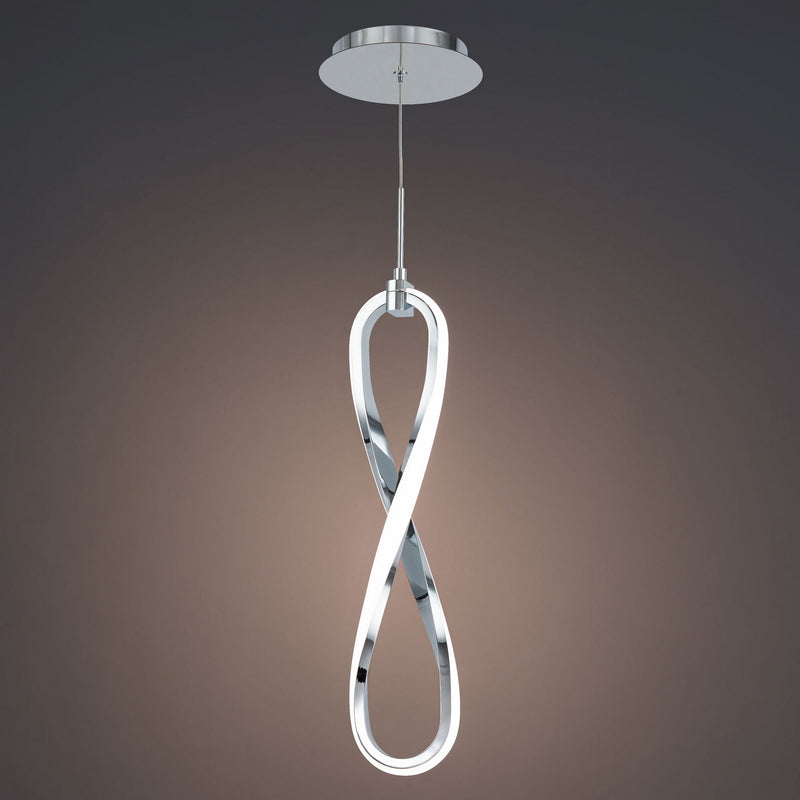 W.A.C. Lighting PD-79221-CH LED Mini Pendant, Chrome