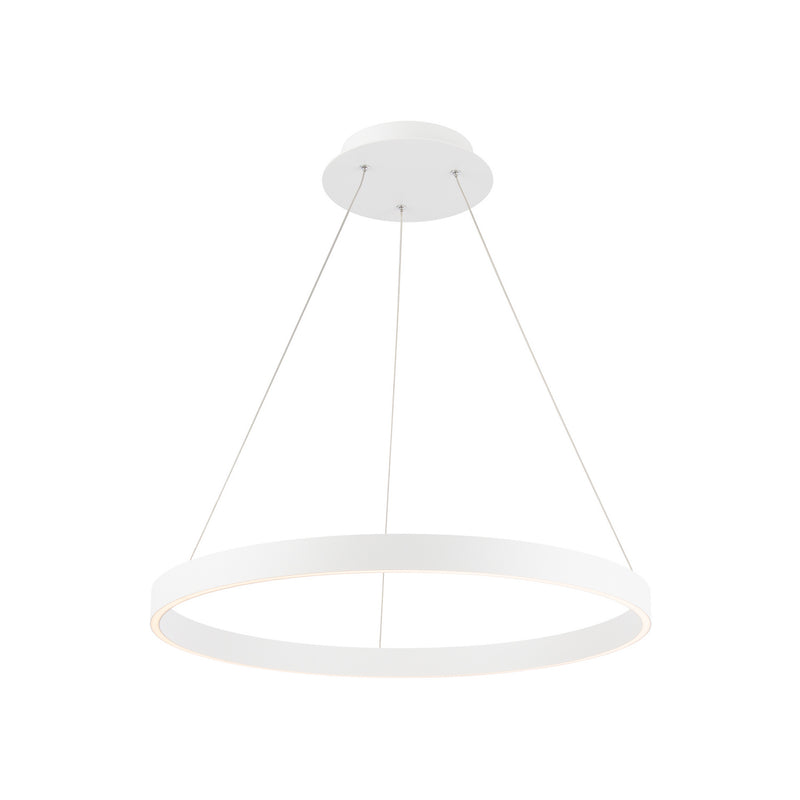 W.A.C. Lighting PD-81124-WT LED Pendant, White