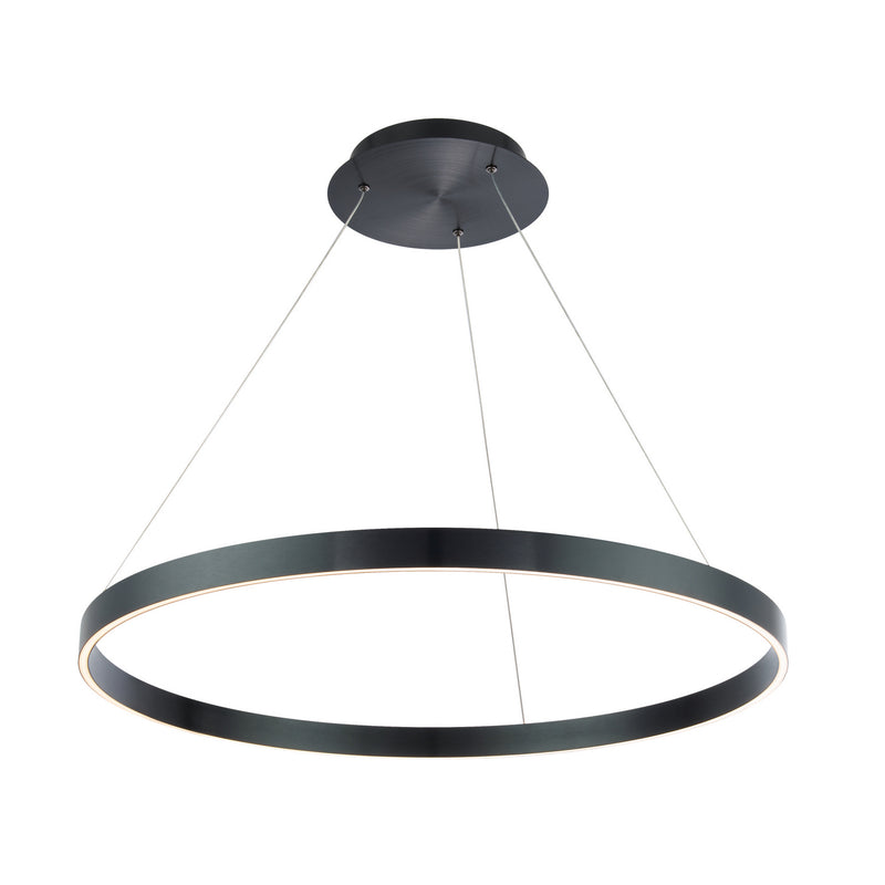 W.A.C. Lighting PD-81131-BK LED Pendant, Brushed Black