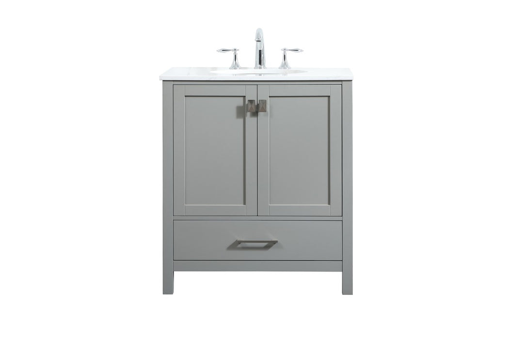 Elegant Lighting VF18830GR Vanity Sink Set, Grey