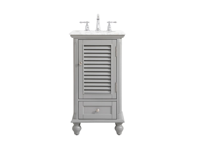 Elegant Lighting VF30519GR Vanity Sink Set, Grey