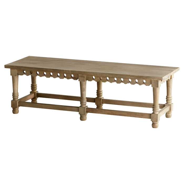 Cyan 11167 Bench, Weathered Grey