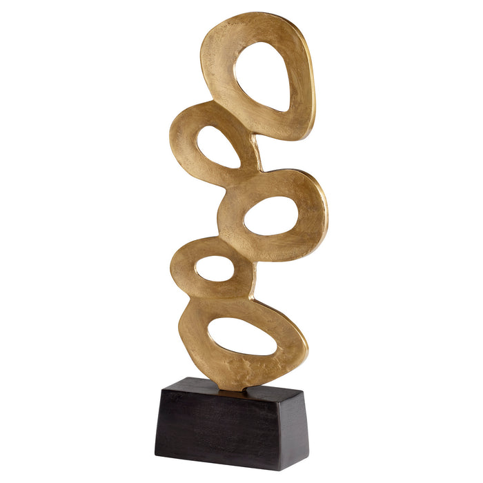 Cyan 11178 Sculpture, Gold