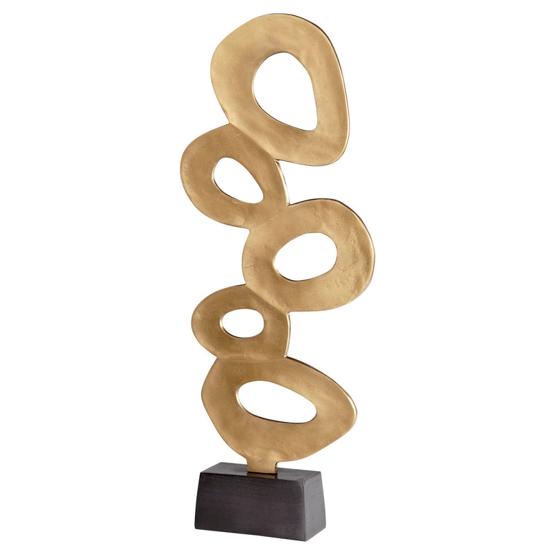 Cyan 11179 Sculpture, Gold