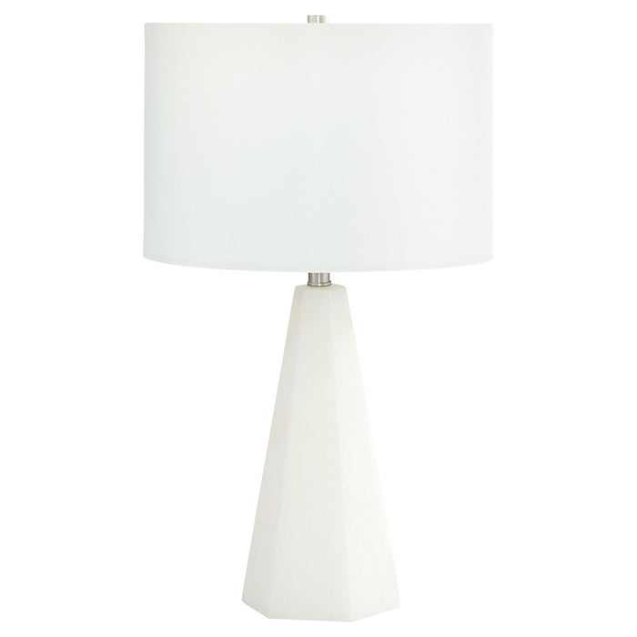Cyan 11217 One Light Table Lamp, White