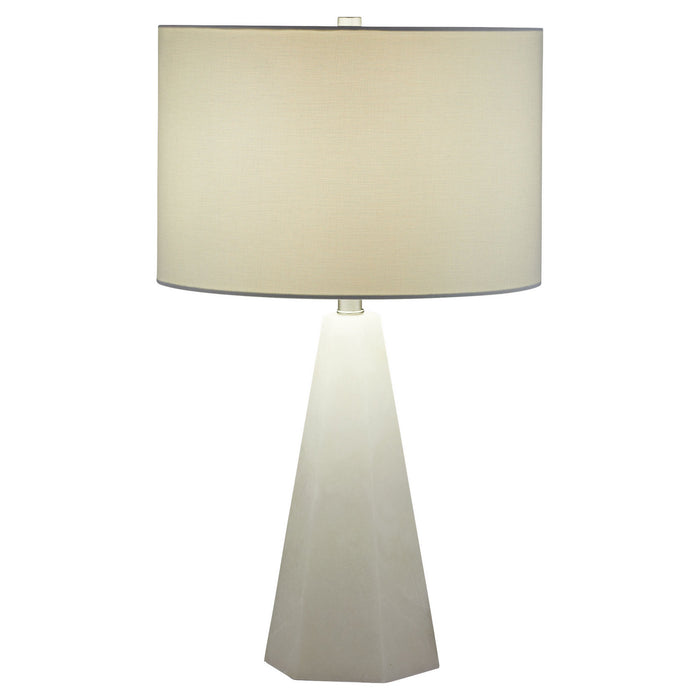 Cyan 11217-1 One Light Table Lamp, White