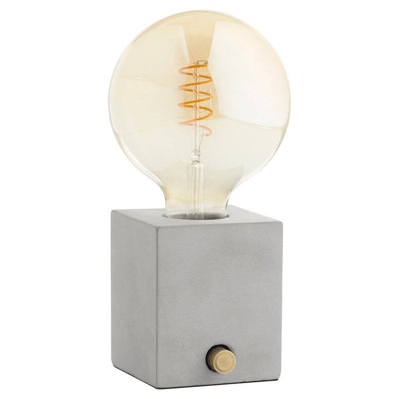 Cyan 11219 One Light Table Lamp, Grey