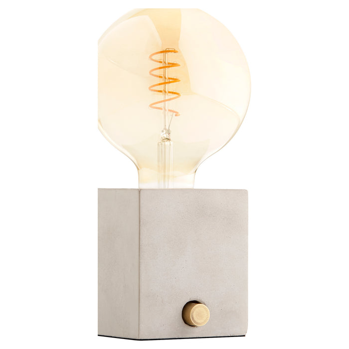 Cyan 11219-1 One Light Table Lamp, Grey