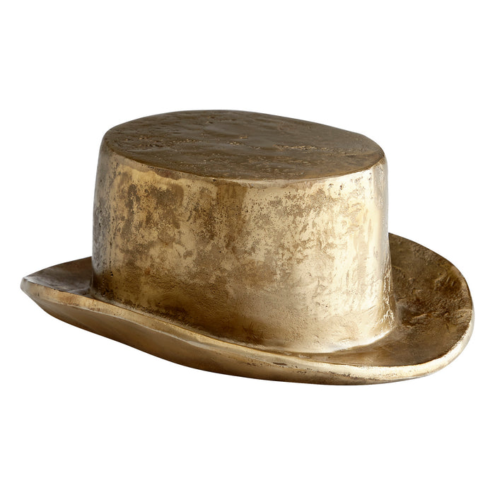 Cyan 11233 Sculpture, Aged Brass