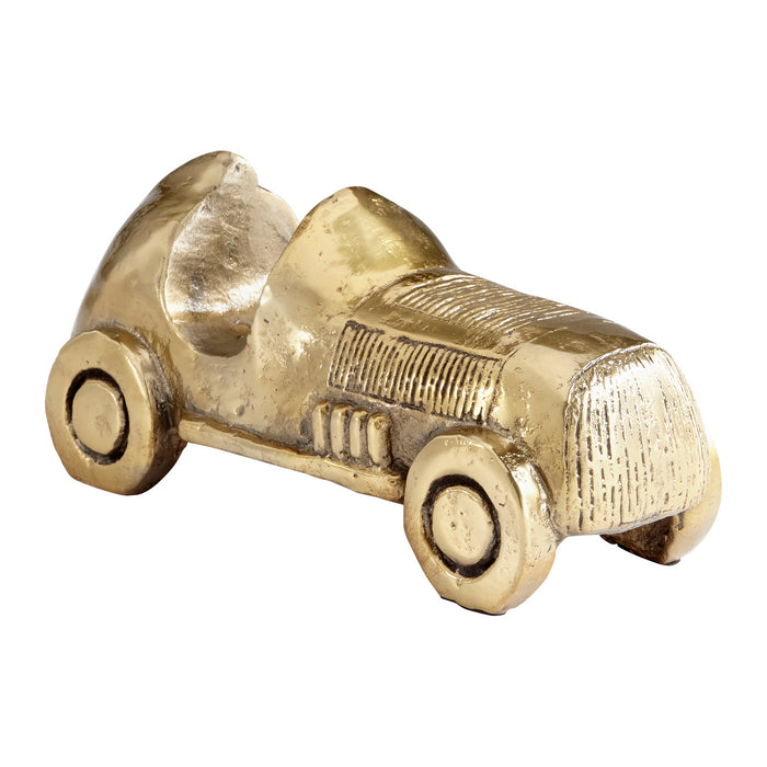 Cyan 11235 Sculpture, Aged Brass
