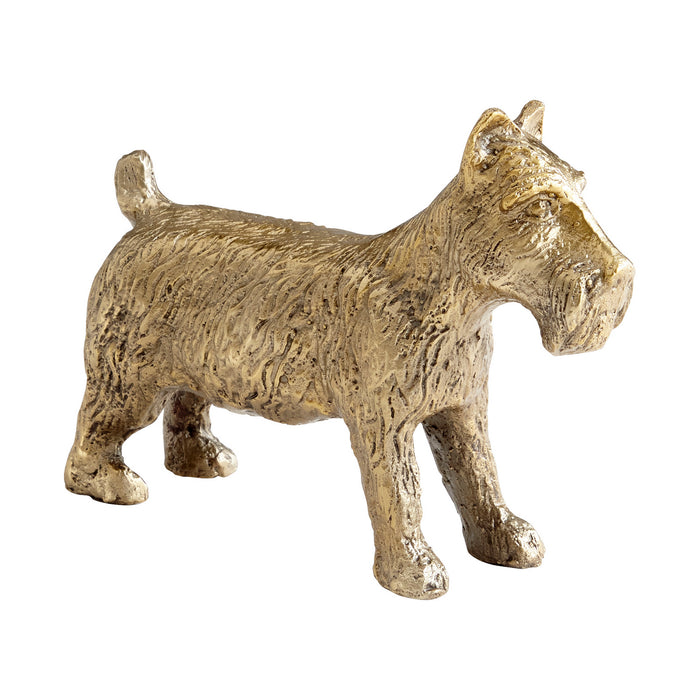 Cyan 11236 Sculpture, Aged Brass