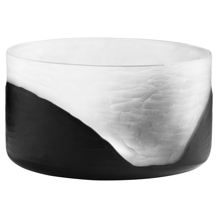 Cyan 11255 Vase, Clear And Black