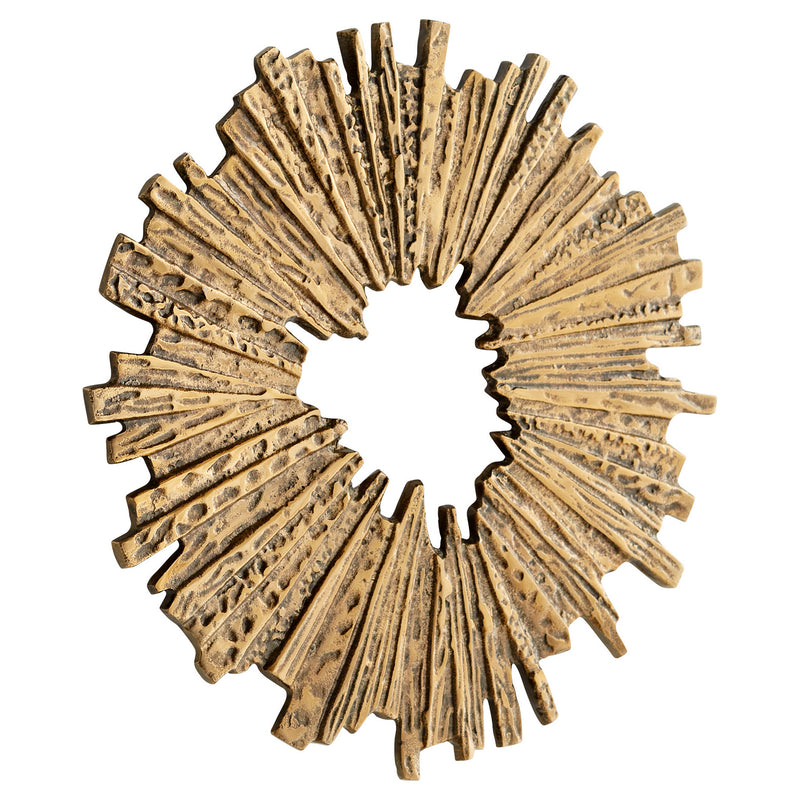 Cyan 11300 Wall Decor, Antique Brass