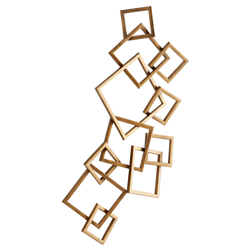 Cyan 11307 Wall Decor, Antique Brass