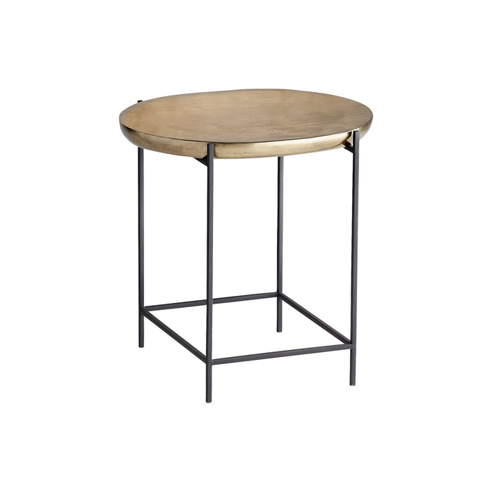 Cyan 11326 Side Table, Aged Gold