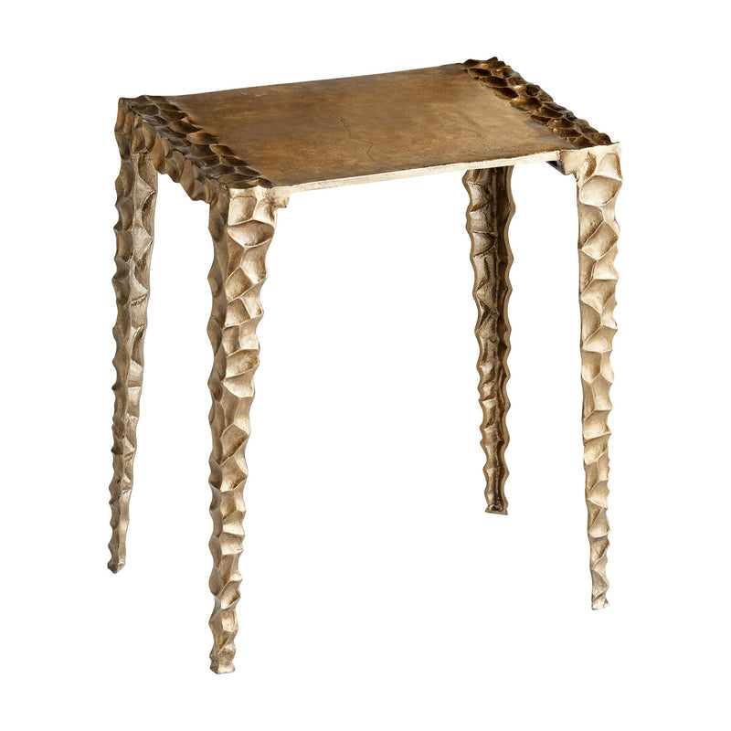 Cyan 11328 Side Table, Antique Brass