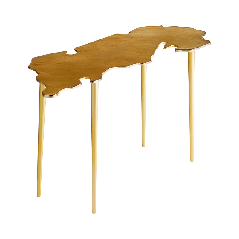 Cyan 11331 Coffee Table, Aged Gold