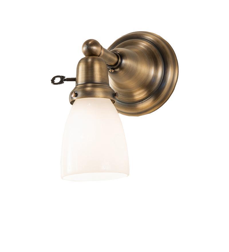 Meyda Tiffany 102163 One Light Wall Sconce, Antique Brass