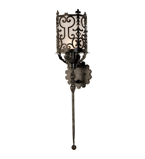 Meyda Tiffany 115331 One Light Wall Sconce, Smoke