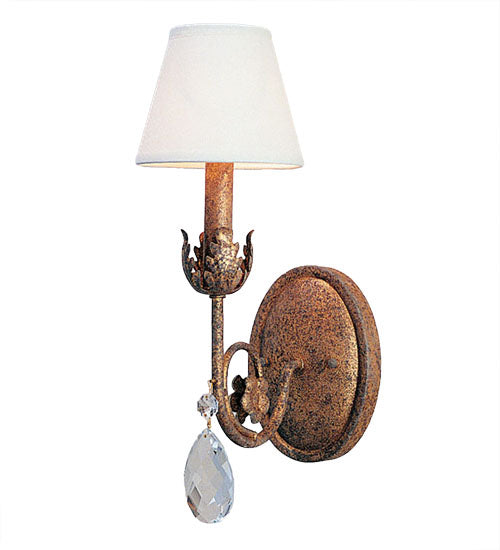 Meyda Tiffany 115634 One Light Wall Sconce, Autumn Leaf