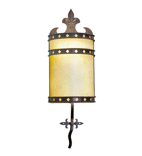 Meyda Tiffany 115761 Two Light Wall Sconce, Gilded Tobacco