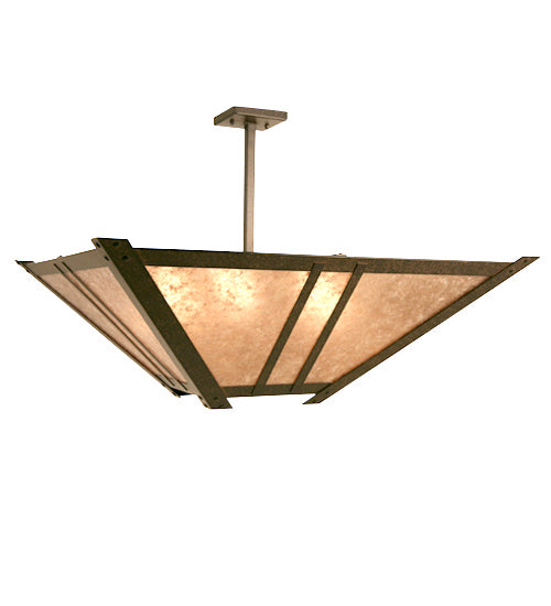 Meyda Tiffany 115789 Six Light Pendant, Chestnut