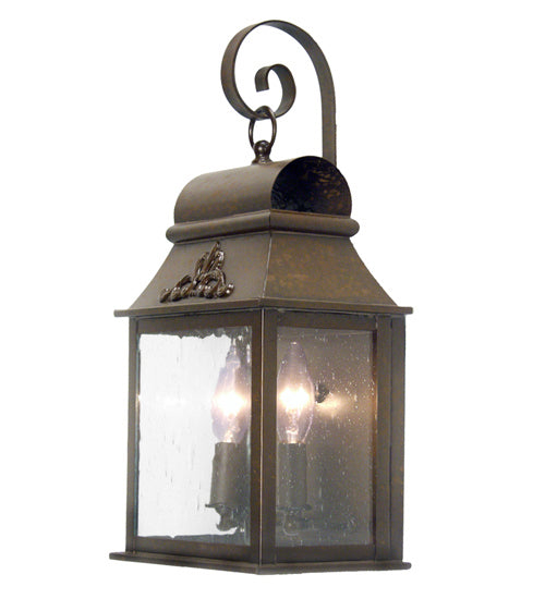 Meyda Tiffany 115918 Two Light Wall Sconce, Coffee Bean