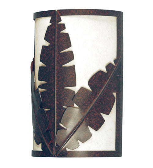 Meyda Tiffany 116200 Two Light Wall Sconce, Rusty Nail