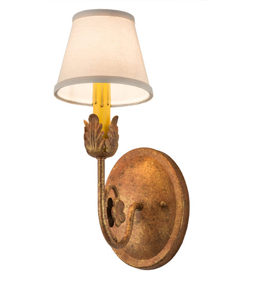 Meyda Tiffany 120232 One Light Wall Sconce, Autumn Leaf