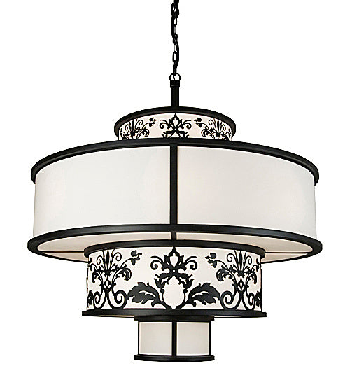 Meyda Tiffany 121229 16 Light Pendant, Blackwash