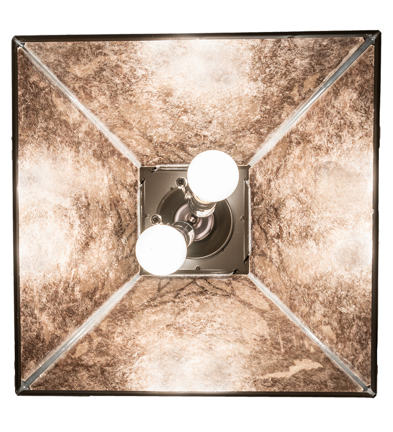 Meyda Tiffany 124982 Two Light Pendant, Timeless Bronze