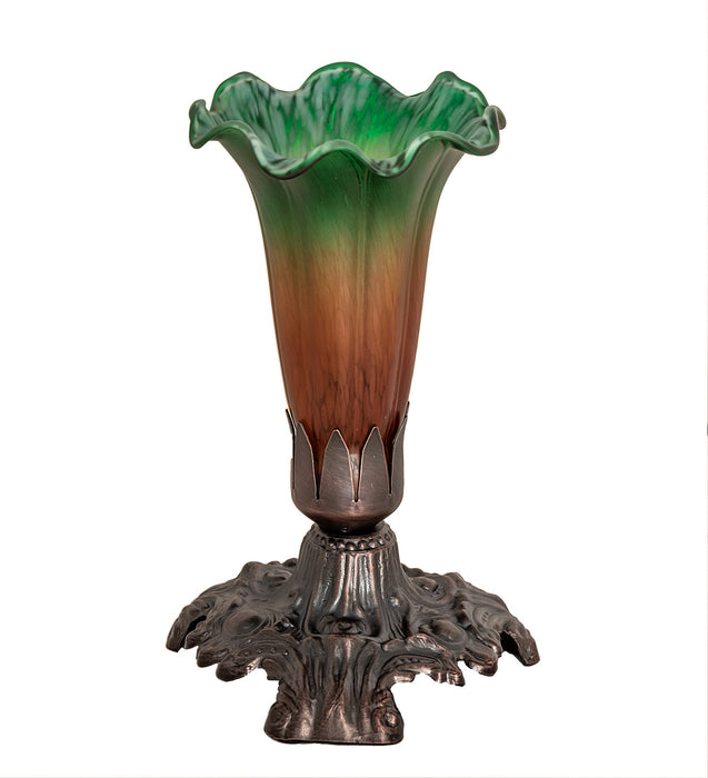 Meyda Tiffany 13311 One Light Accent Lamp, Mahogany Bronze