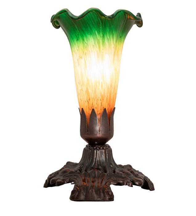 Meyda Tiffany 13311 One Light Accent Lamp, Mahogany Bronze