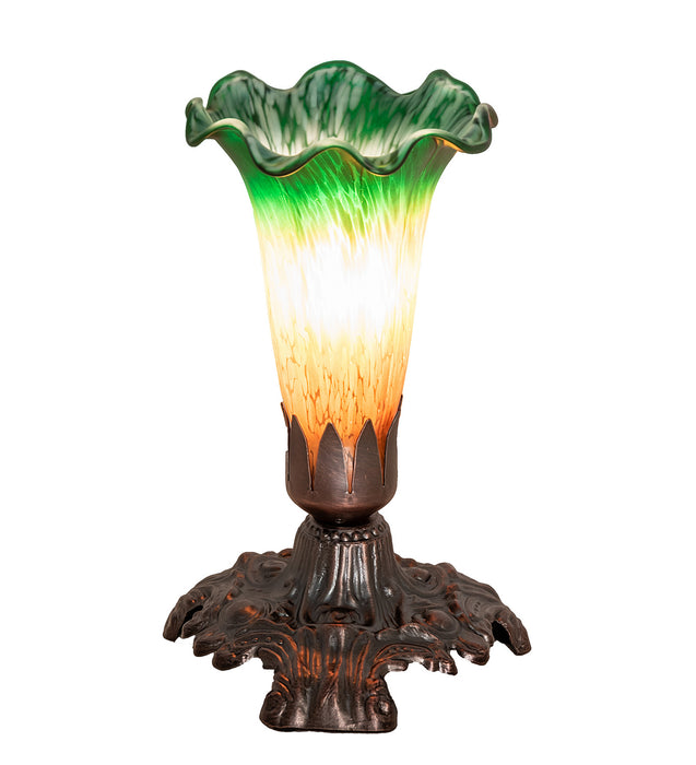 Meyda Tiffany 13311 One Light Accent Lamp, Mahogany Bronze
